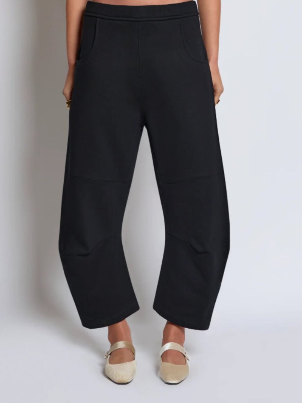 Roucha Penn Sweatpant. Black. Size Medium Short (BB)